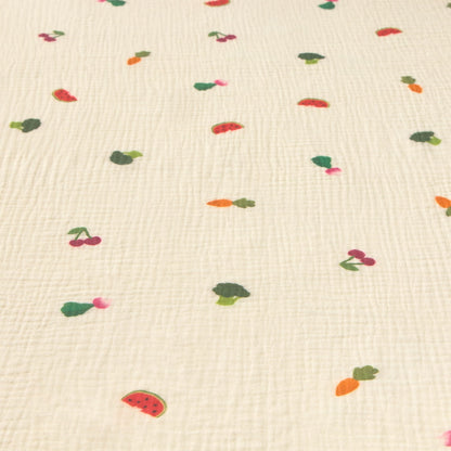 Fruits & Veggies Baby Muslin
