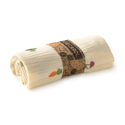 Fruits & Veggies Baby Muslin