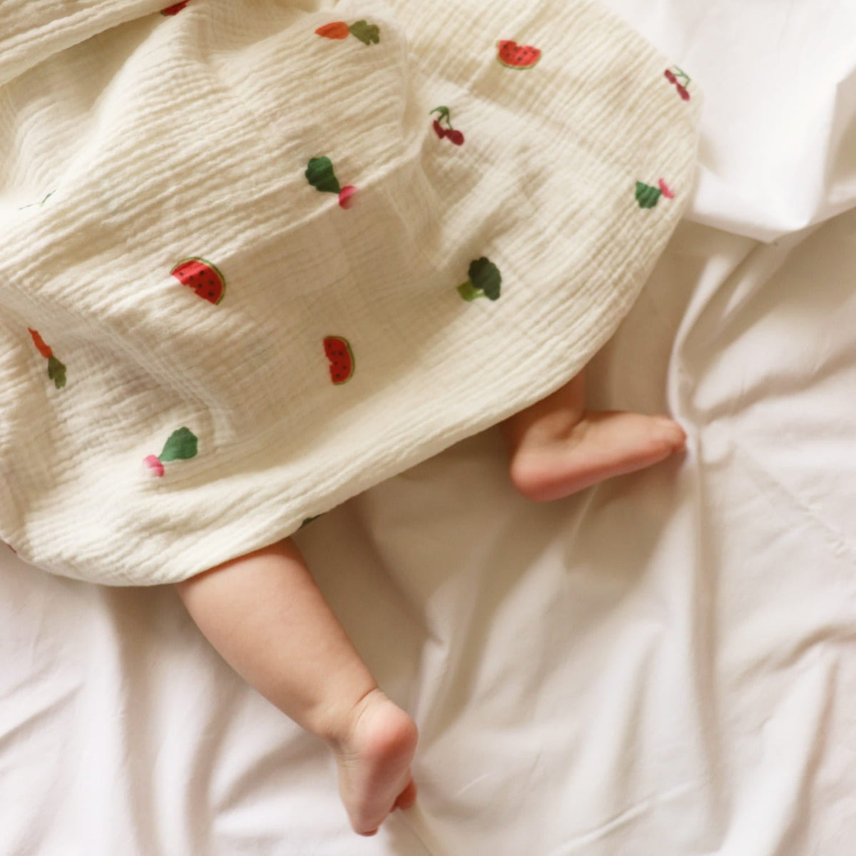 Fruits & Veggies Baby Muslin