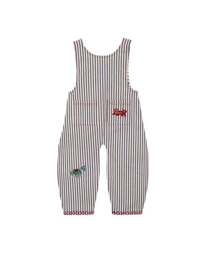Moxie MINI Overalls - Milk Lad