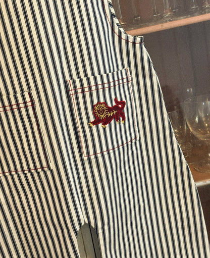 Moxie MINI Overalls - Milk Lad