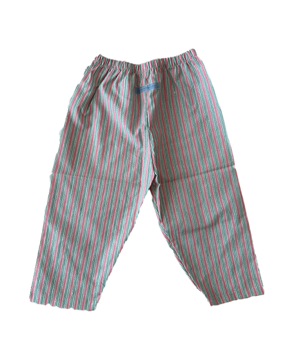 Barnekammer Pants Stripe & Heart Pink