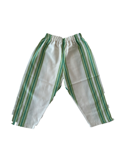 Barnekammer Pants Stripe Green