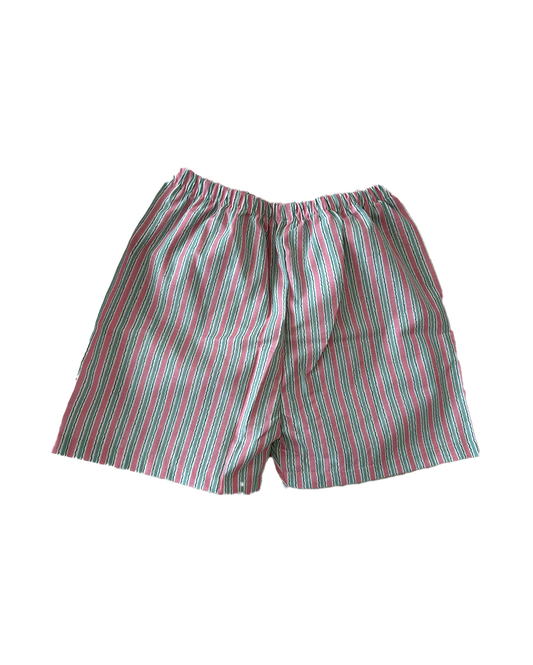 Barnekammer Shorts Striped Pink Heart