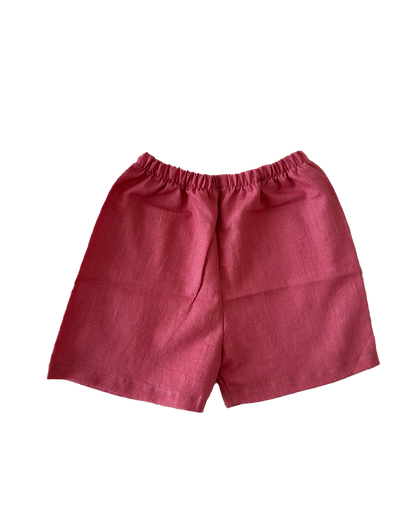 Barnekammer Shorts Vintage Pink Heart