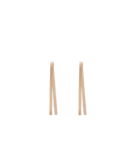 Leather straps for cushion 2 pcs.