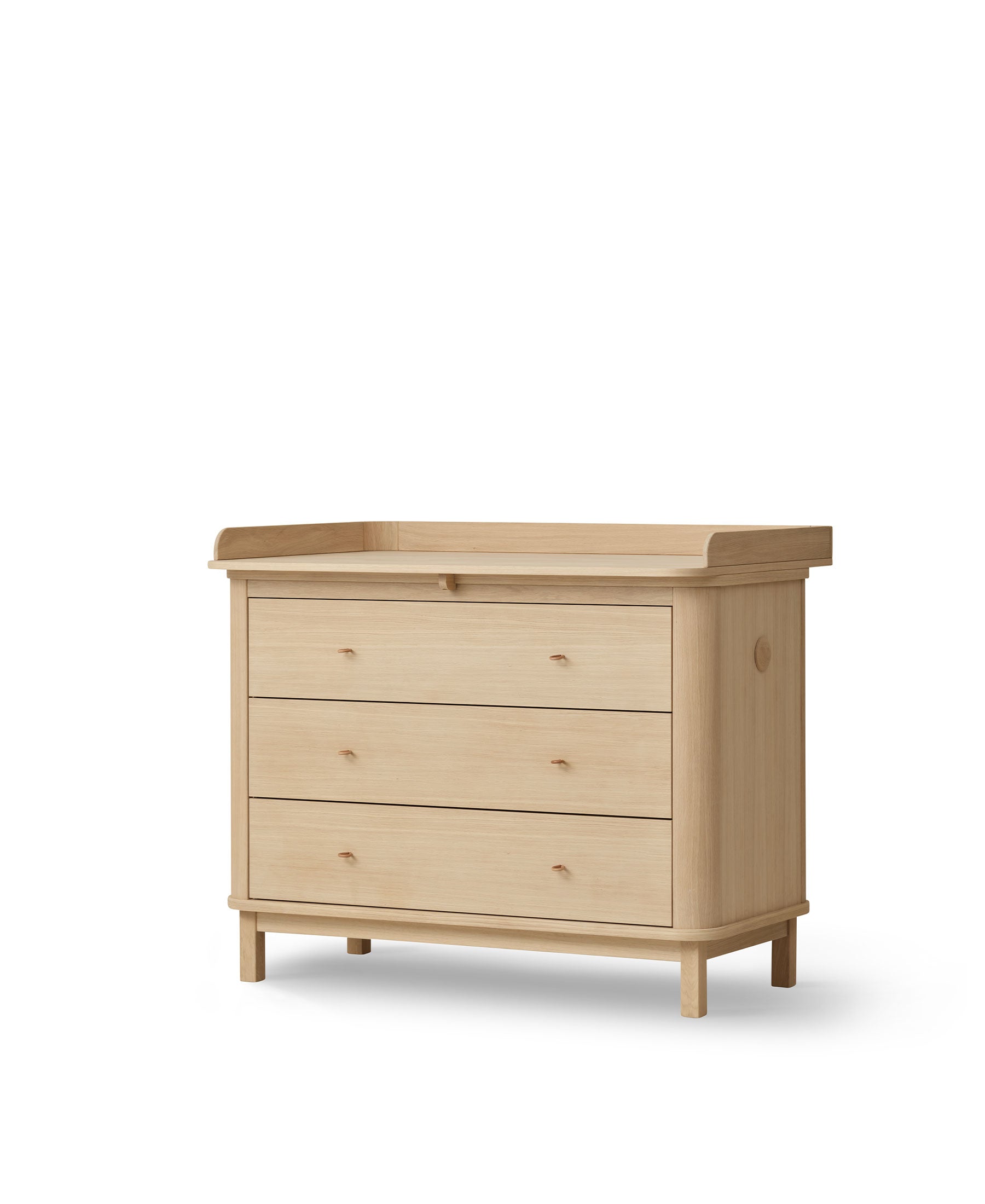 Wood nursery dresser 3 drawers, oak – Museum of Mini