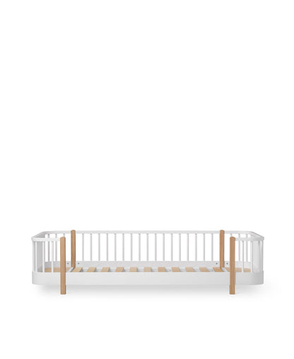 Wood Original floor bed, white/oak