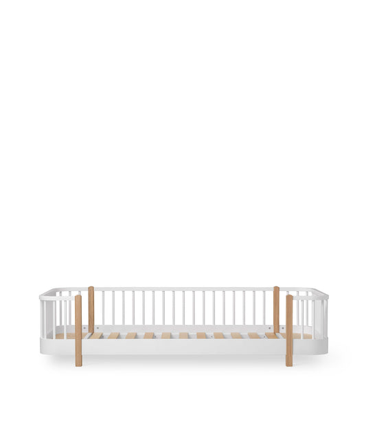 Wood Original floor bed, white/oak