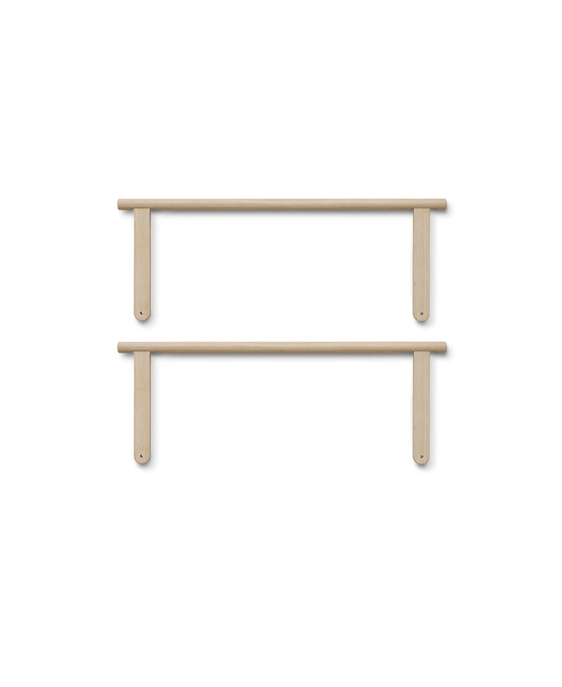 Camp Novel bed guard, 2 pcs., oak
