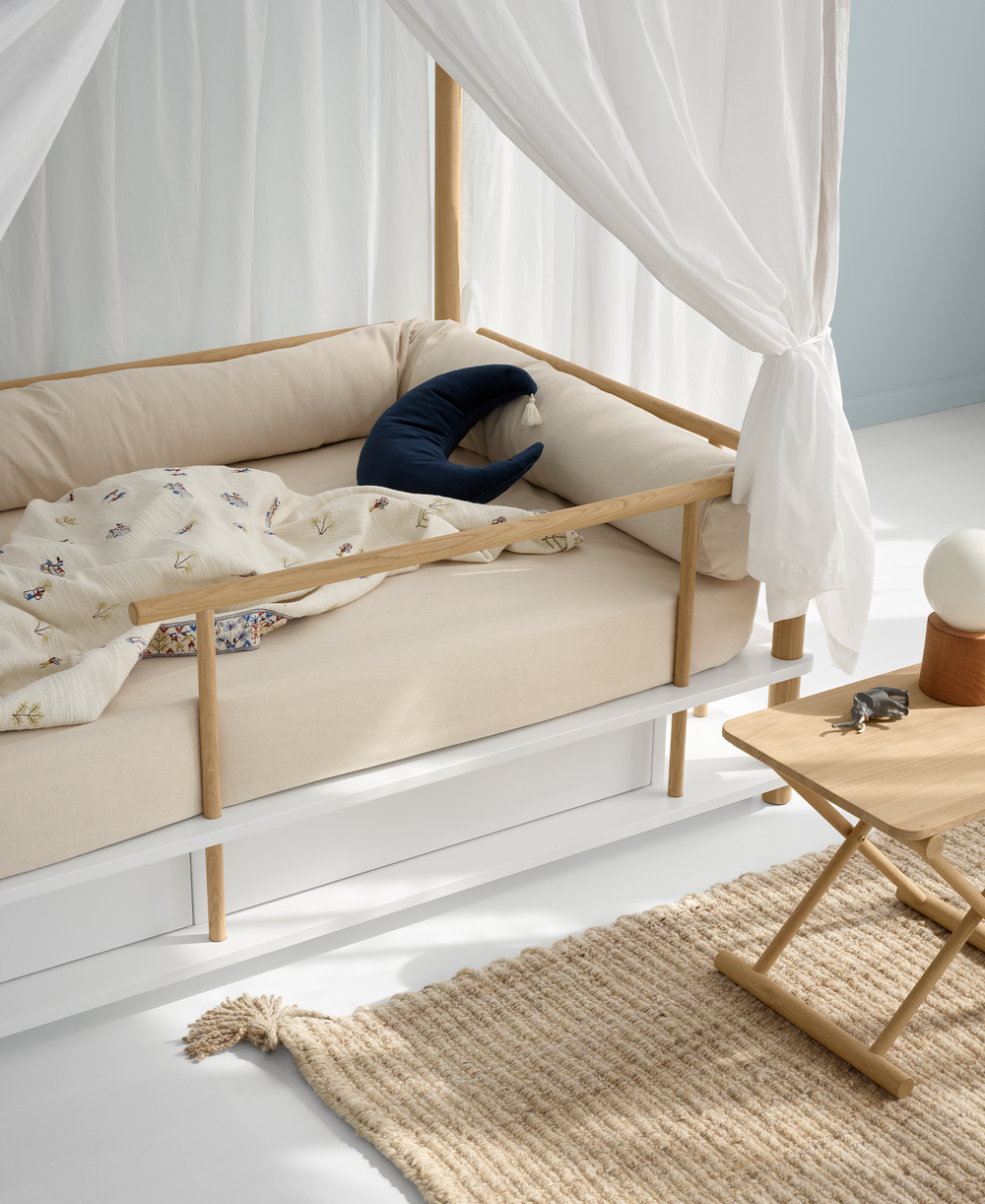 Camp Nomad bed canopy Sahara, white