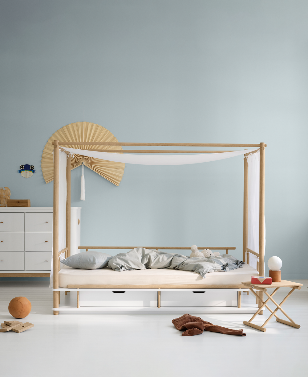 Camp Nomad bed canopy Kyoto, white