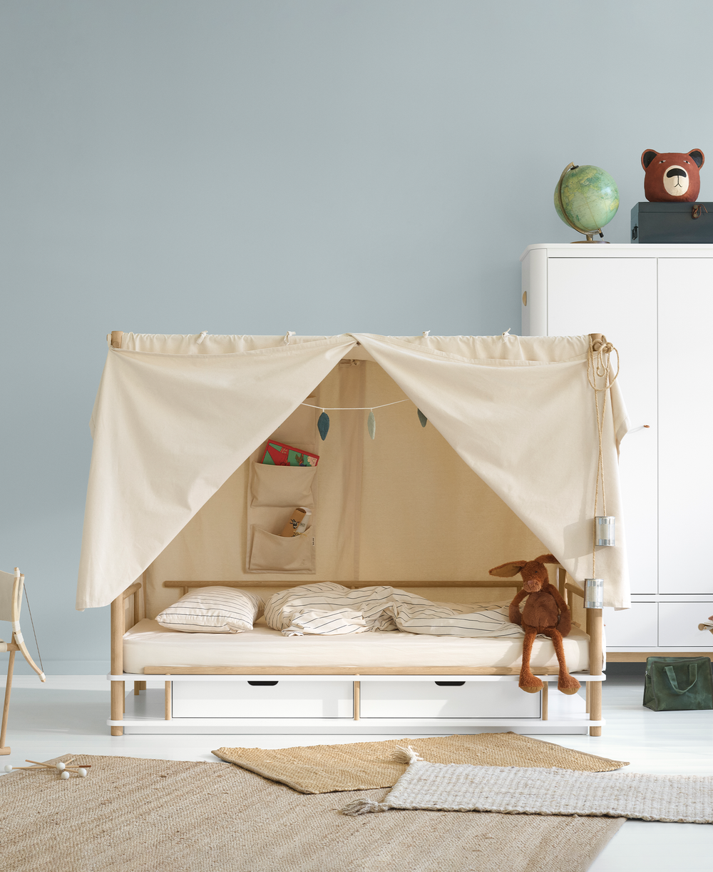 Camp Nomad bed canopy Wild, undyed