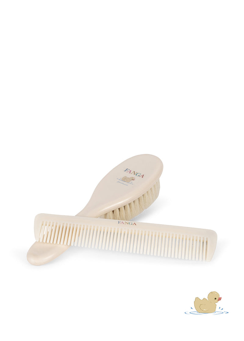 Baby brush set - beige