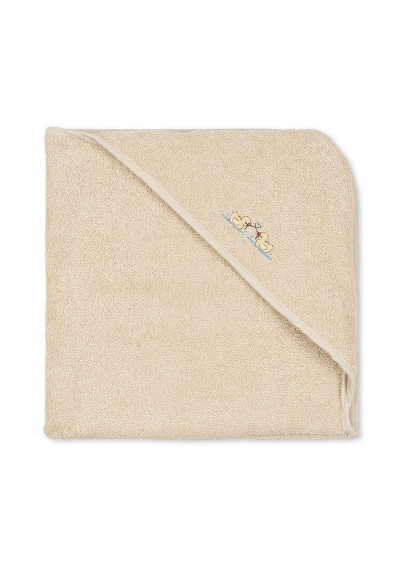 Figo baby towel - antique white