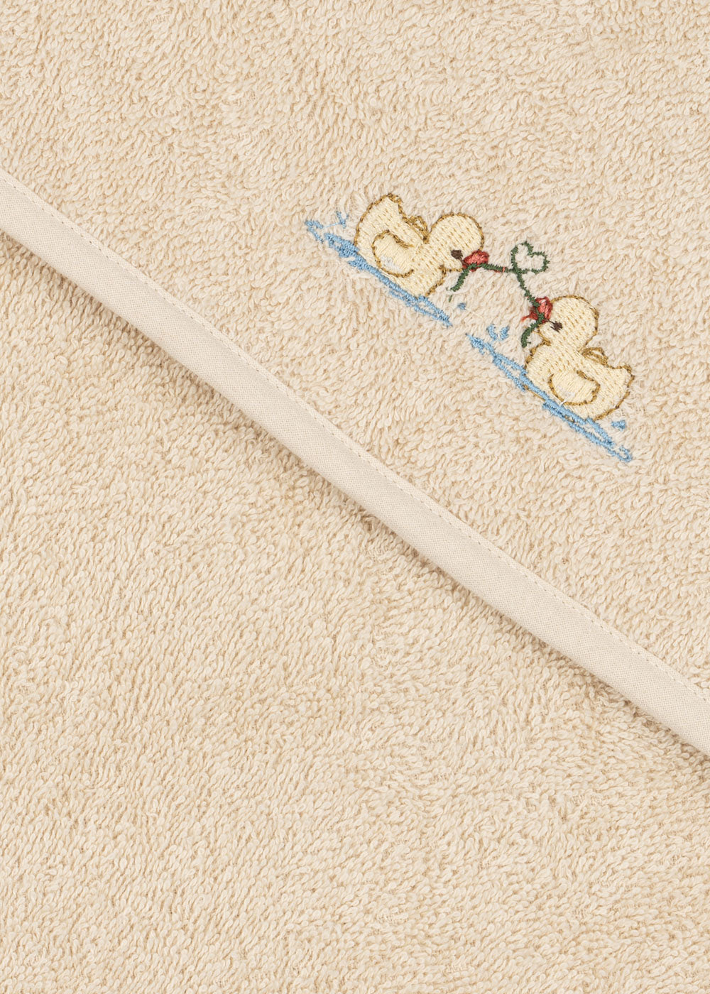 Figo baby towel - antique white