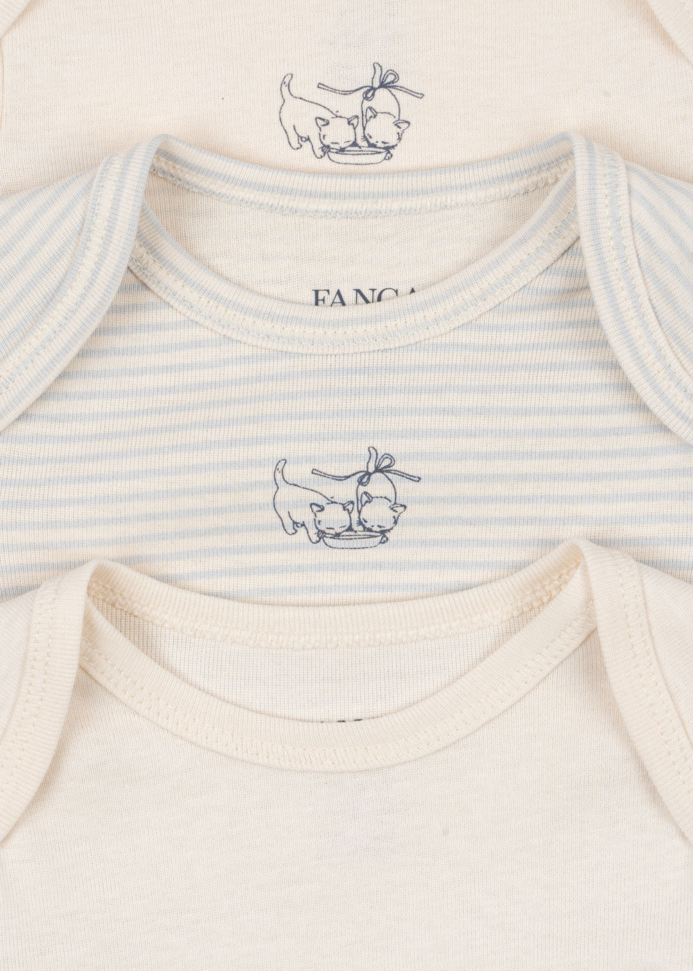 3 pack fio body - blue mix