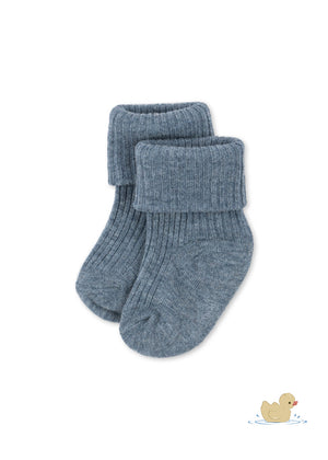 Lana knit socks - ashley blue