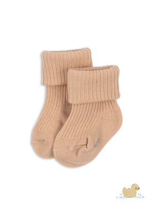 Lana knit socks - cameo rose