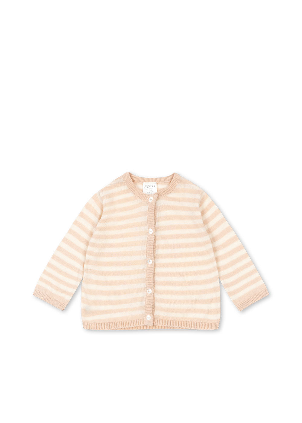 Venti knit cardigan - cameo rose