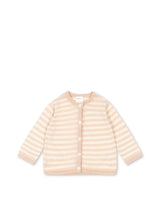 Venti knit cardigan - cameo rose