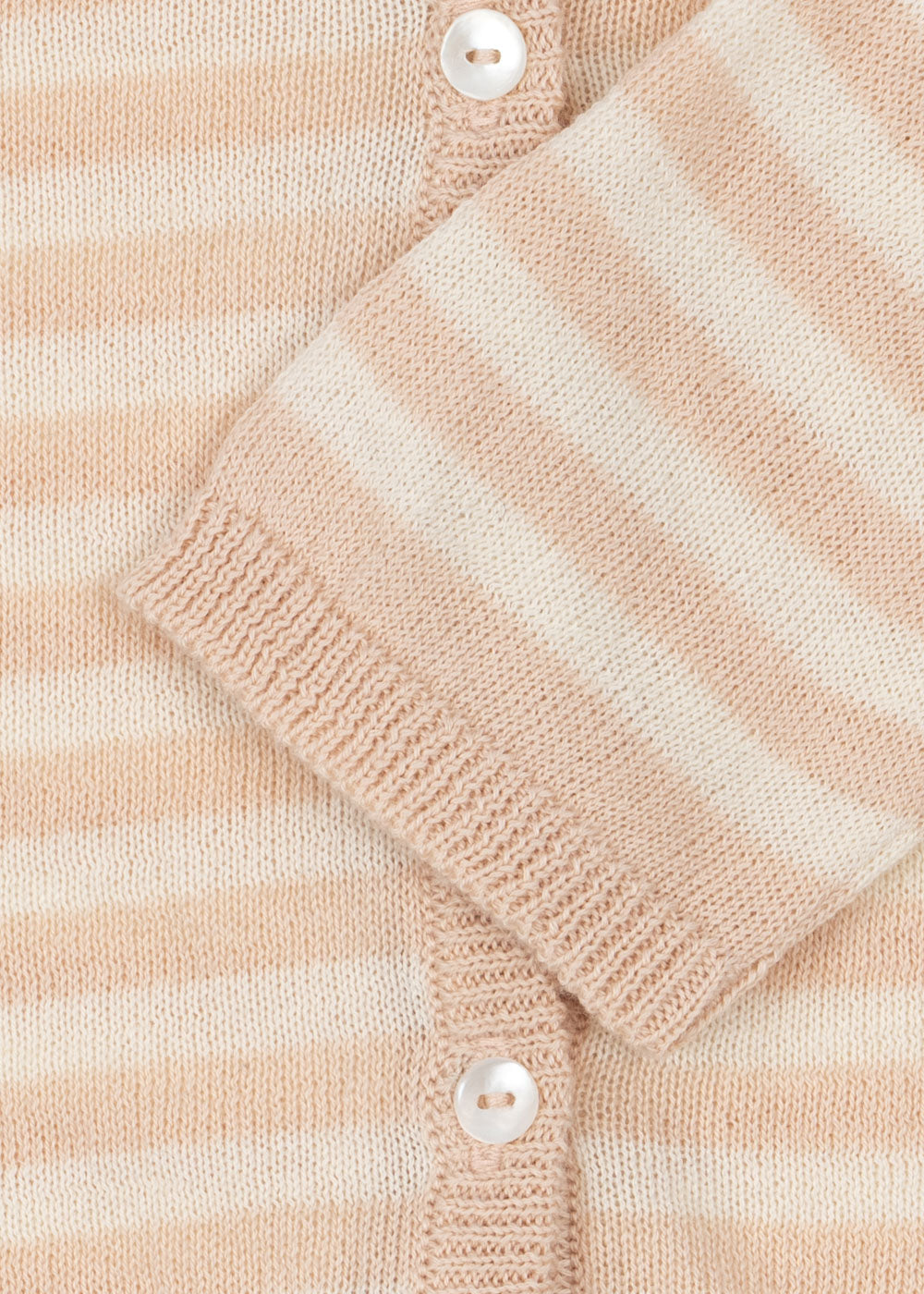 Venti knit cardigan - cameo rose