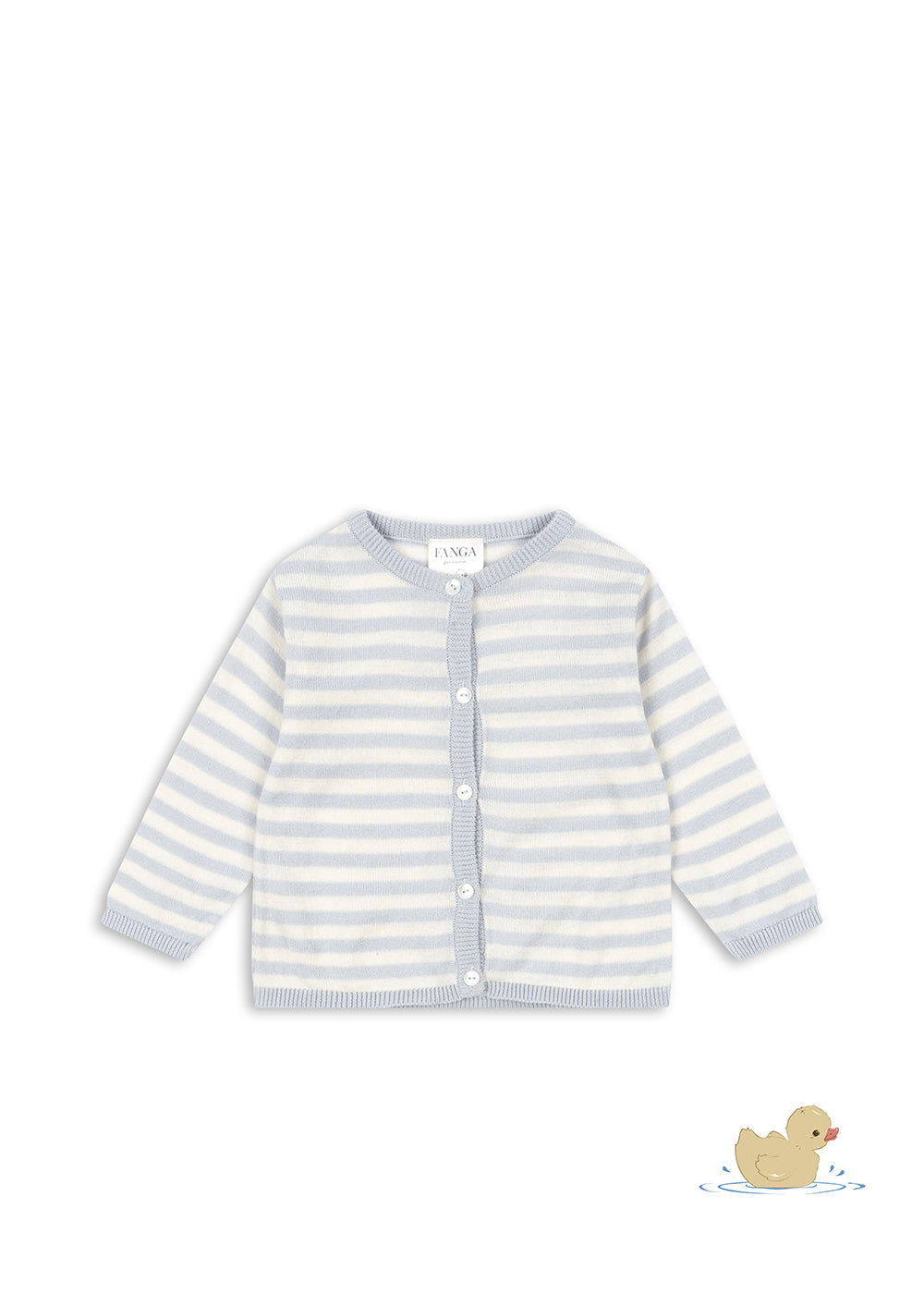 Venti knit cardigan - gray dawn