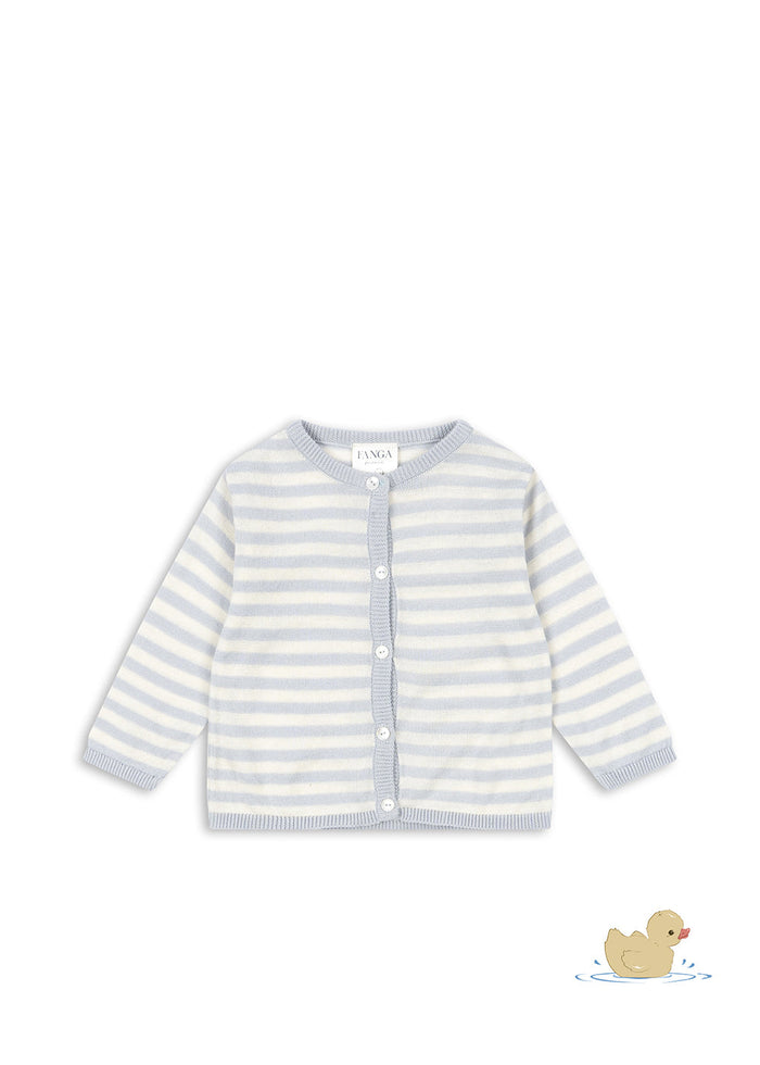 Venti knit cardigan - gray dawn