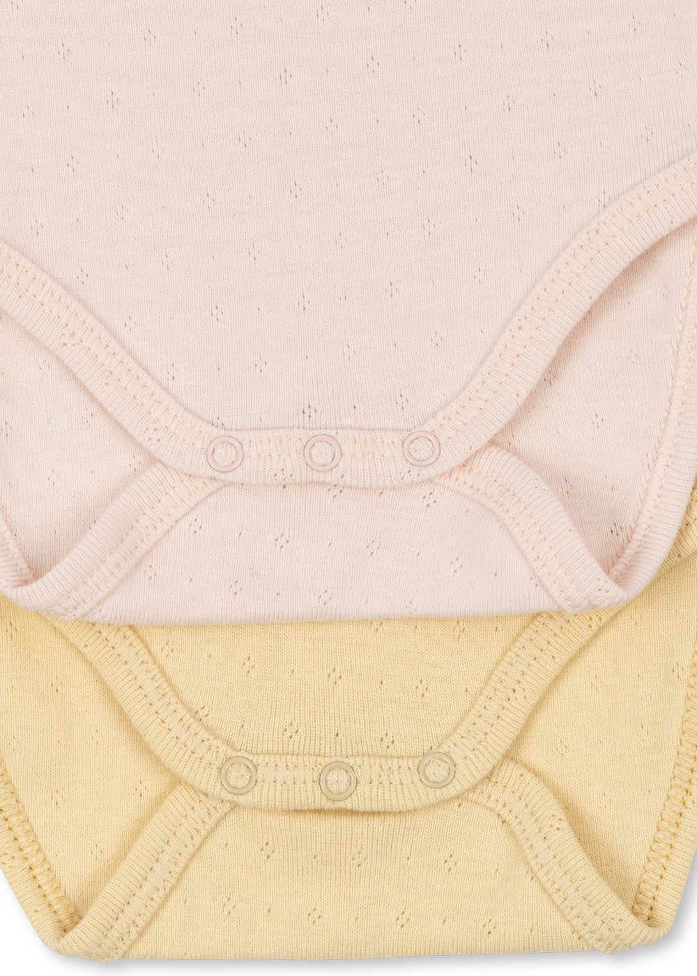 PERLA 2 PACK LS BODY OCS - banana crepe/creole pink