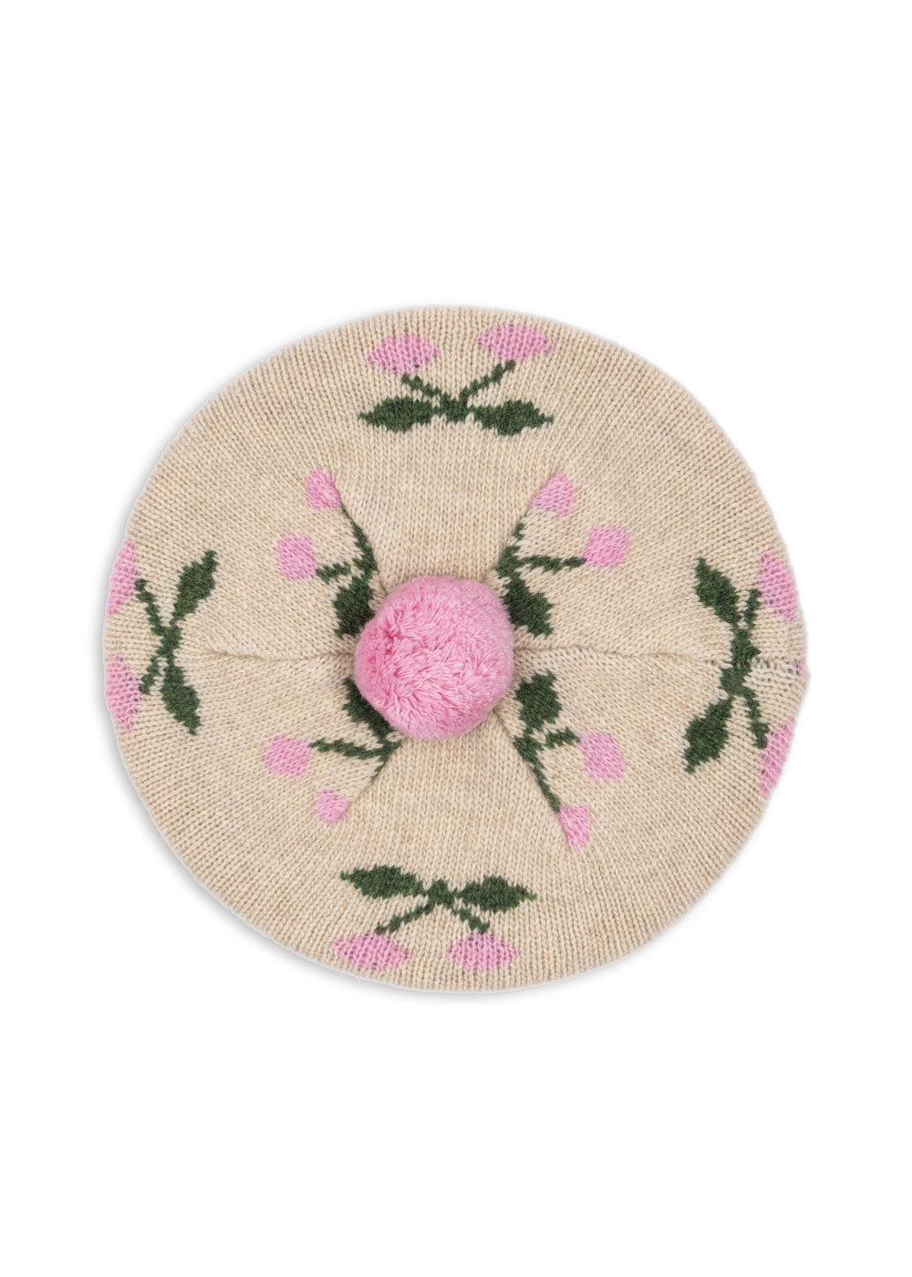 Belou beret - cherry