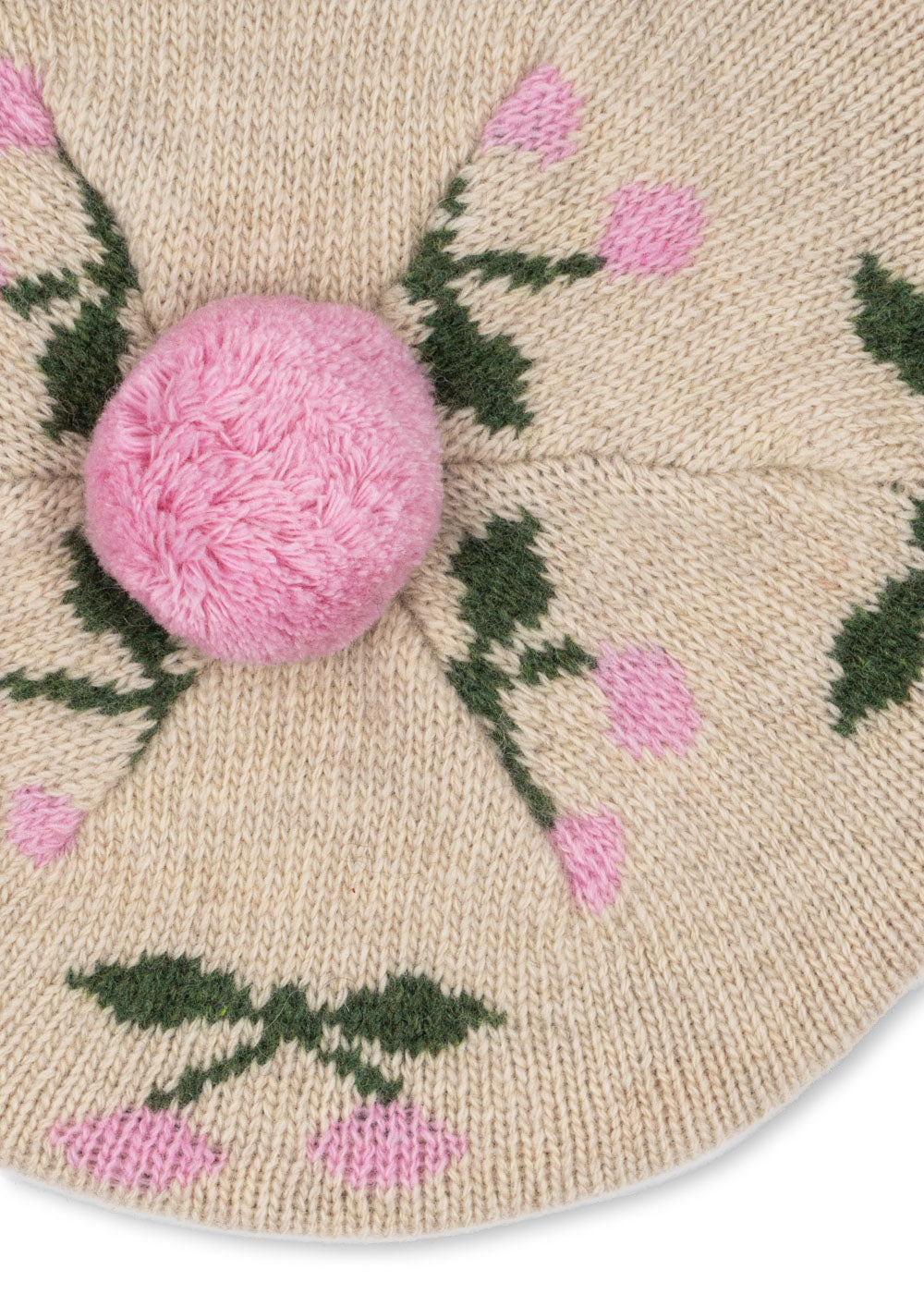 Belou beret - cherry