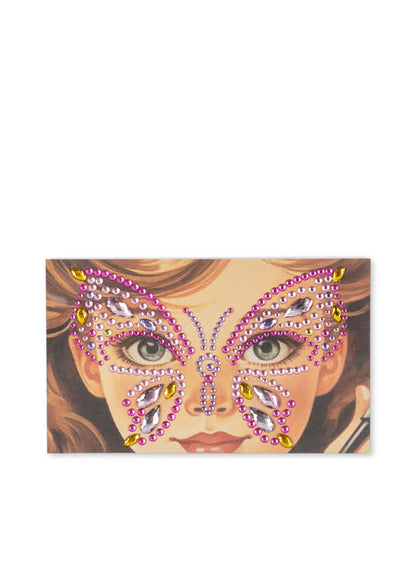 BUTTERFLY FACE JEWELS - multi