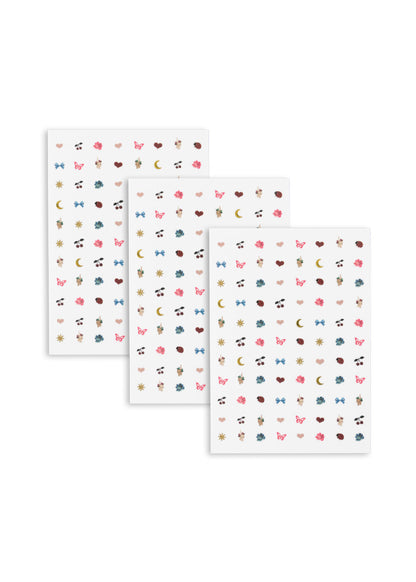 NAIL STICKERS - girl