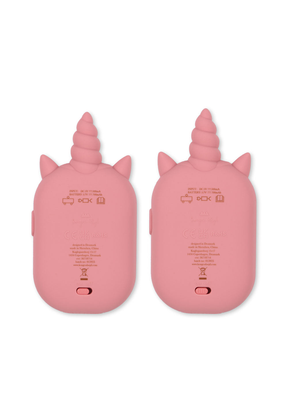 GLITTER UNICORN WALKIE TALKIE