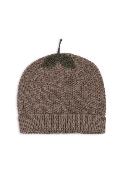 FRUITY BEANIE - bunny brown melange
