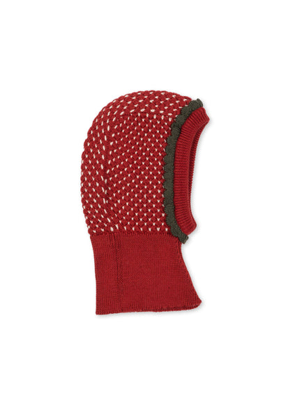 STRAWBERRY BALACLAVA - true red