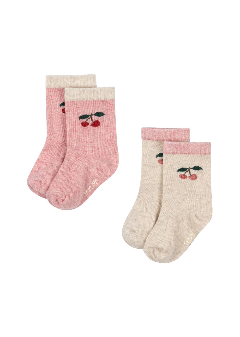 Cherry socks - 2 pack