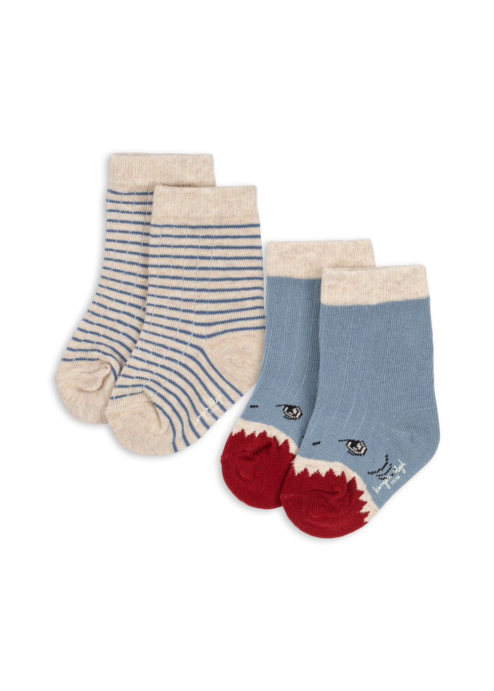 2 PACK SOCKS - shark