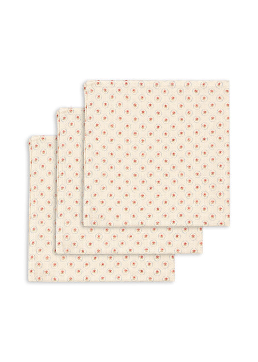 3 PACK MUSLIN CLOTH - mirage