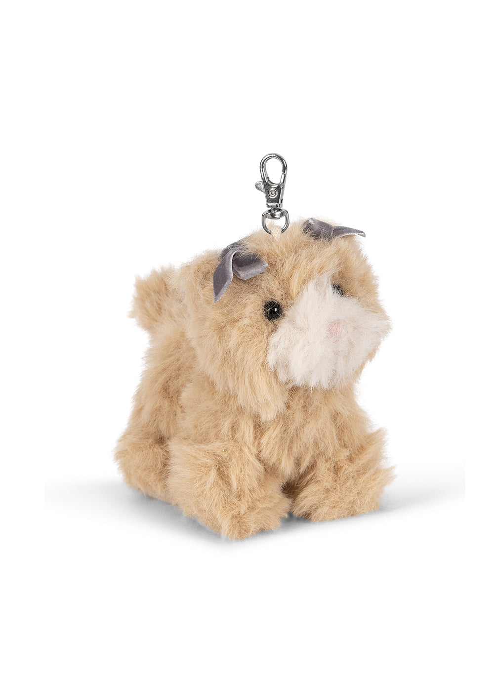 ANIMAL BAG CHARM - beige cat
