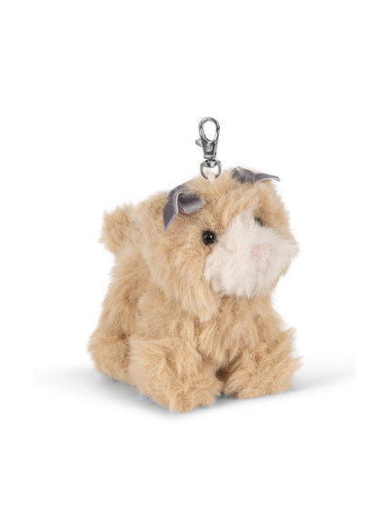 ANIMAL BAG CHARM - beige cat