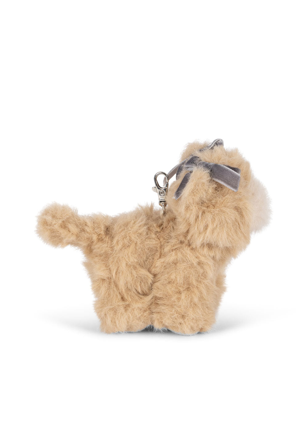 ANIMAL BAG CHARM - beige cat