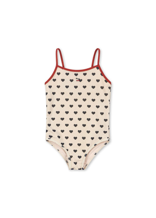 MANON GLITTER SWIMSUIT - coeur eclipse