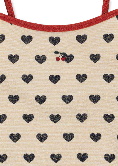 MANON GLITTER SWIMSUIT - coeur eclipse
