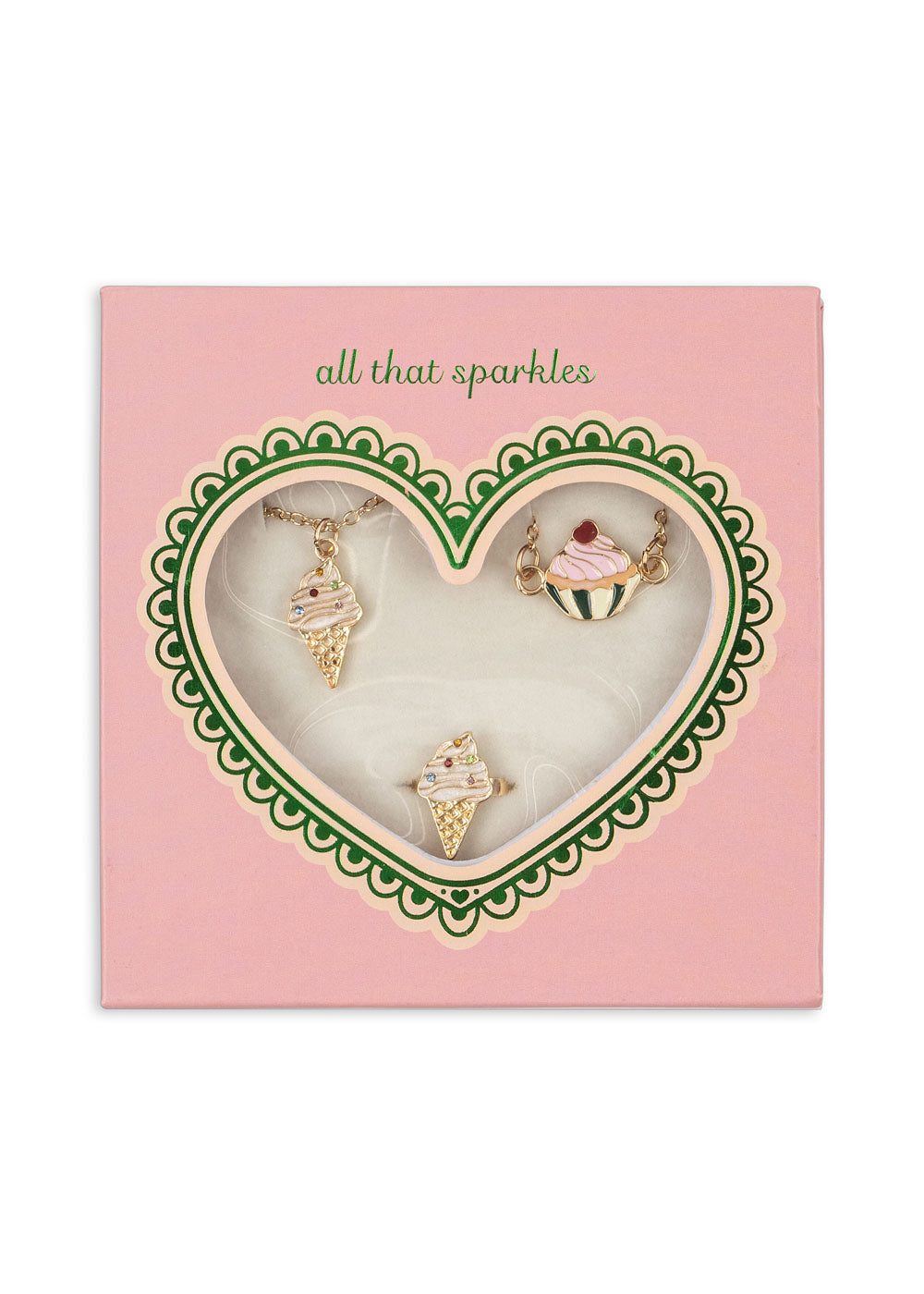 SWEET JEWELLERY SET - gold