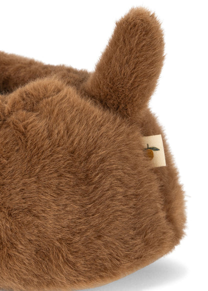 SAUSAGE DOG FOOTIES - chicory coffe