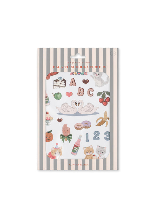 BACK TO SCHOOL STICKERS - swan