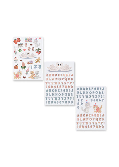 BACK TO SCHOOL STICKERS - swan
