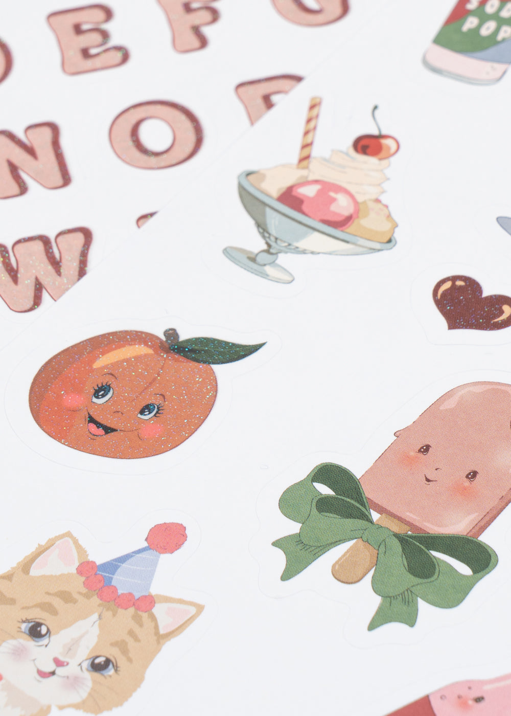 BACK TO SCHOOL STICKERS - swan