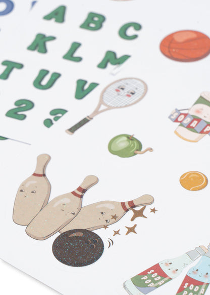 BACK TO SCHOOL STICKERS - kick it